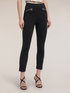 Pantaloni slim in punto milano image number 2