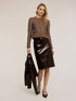 Cardigan in maglia lavorata misto lurex image number 2
