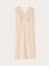Vestito a tubino a righe in misto lino image number 4