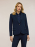 Blazer monopetto con fodera interna a righe image number 0