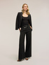 Maglia slim in lurex a coste image number 3