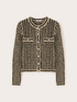 Cardigan in maglia traforata image number 4