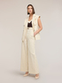 Pantaloni palazzo gessati The Tailoring Lab image number 2