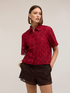Camicia boxy in pizzo macram&eacute; image number 0