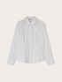 Camicia in popeline con bottoni nascosti image number 3