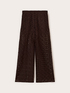 Pantaloni palazzo in pizzo macram&eacute; image number 4