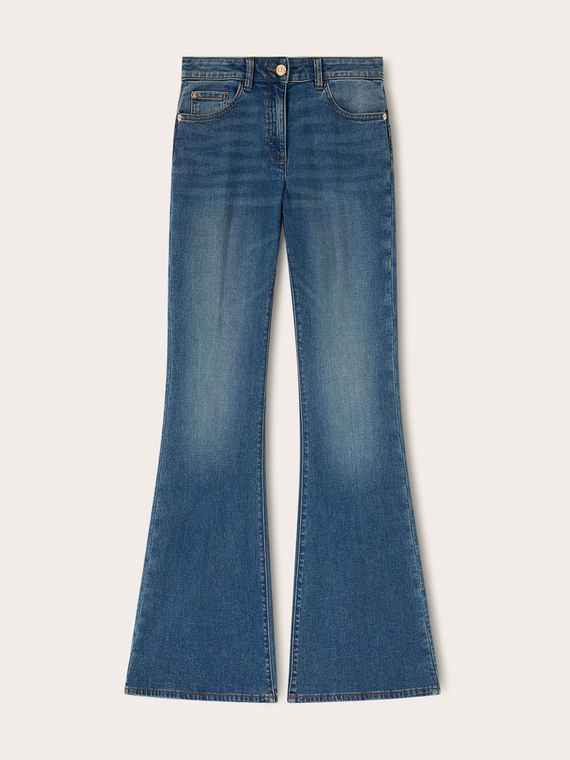 Jeans flare Elle high waist