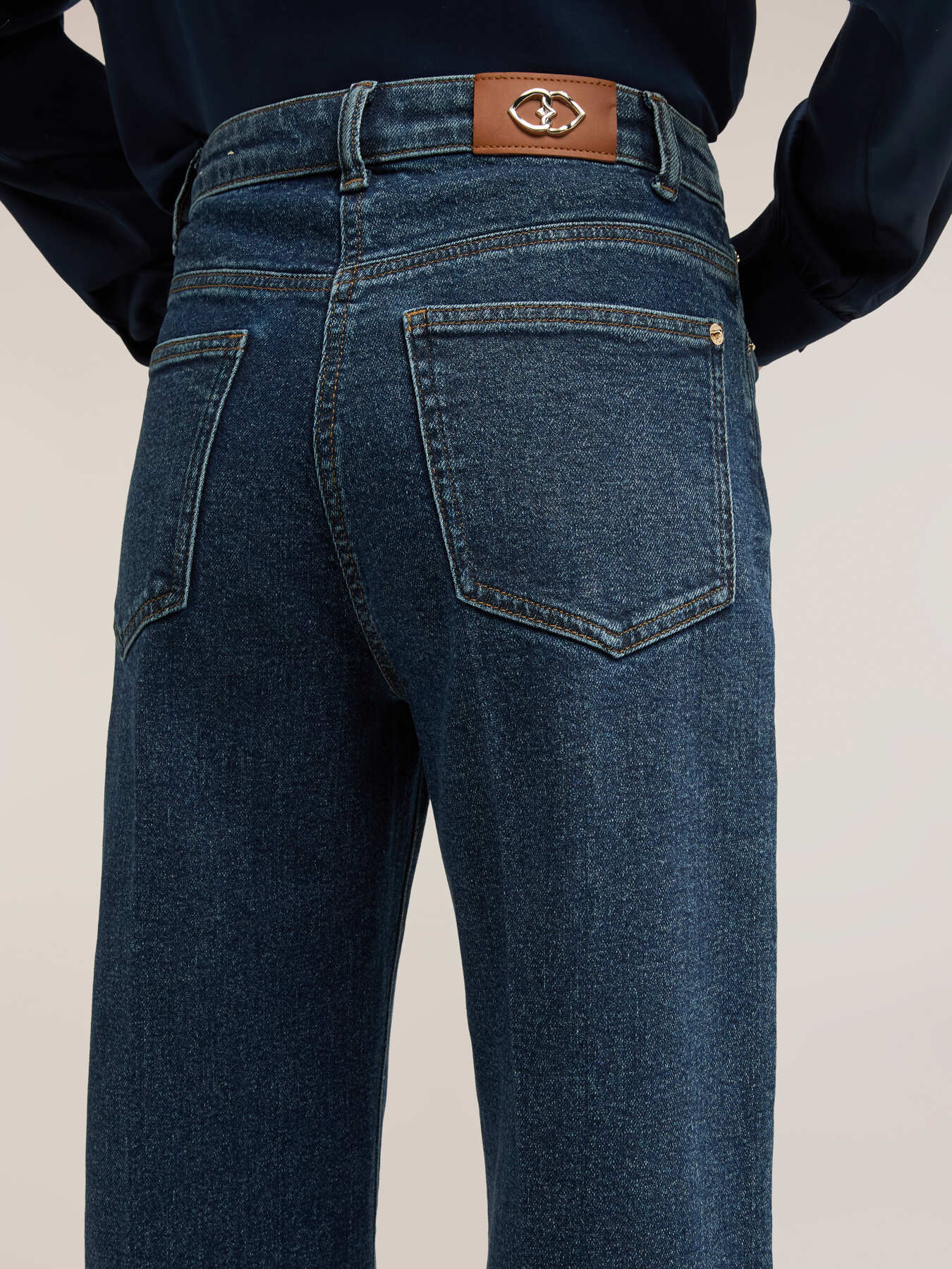 Jeans wide leg modello Kate image number 3