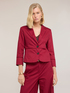 Blazer in twill di cotone con ajour&eacute; image number 0