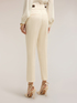 Pantaloni regular con motivo fibbie laterali image number 1