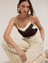 Top in cr&ecirc;pe de chine The Tailoring Lab image number 4