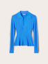 Maglia a righe con peplo image number 4