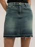 Minigonna in denim image number 3