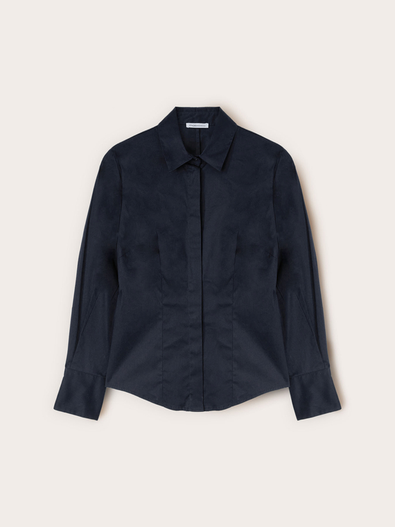 Camicia in popeline di cotone