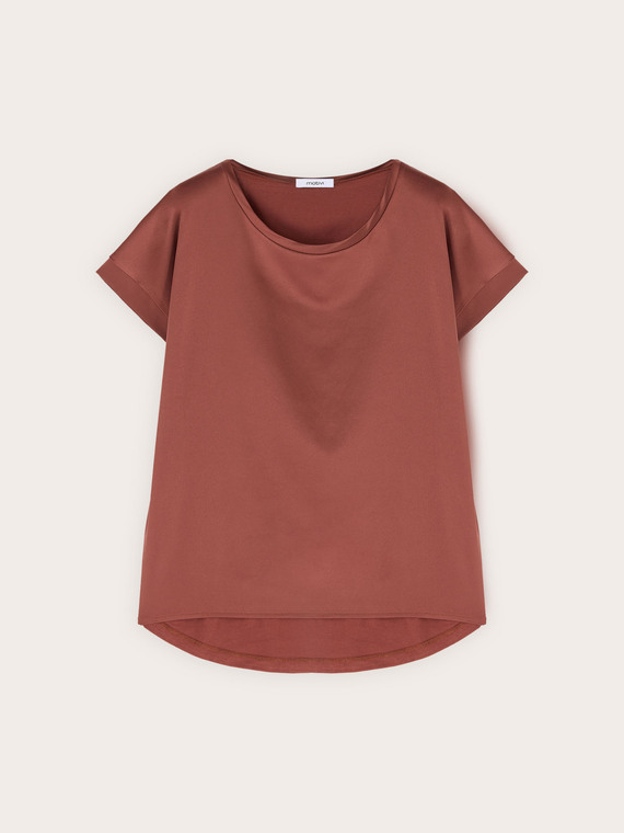 T-shirt bimaterica
