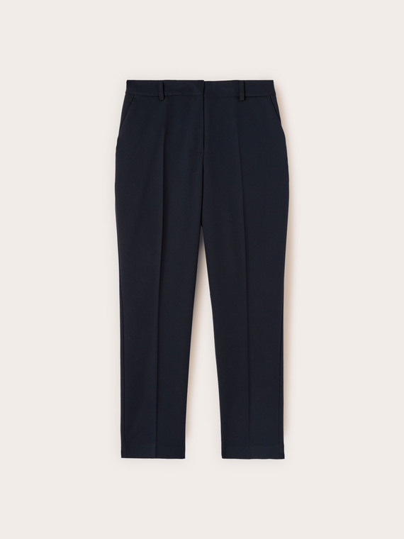 Pantaloni regular in poliviscosa