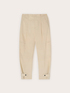 Pantaloni cargo in popeline di cotone image number 4