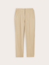 Pantaloni regular in tessuto tinto filo a righe image number 3