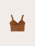 Top corto con fiocco image number 4