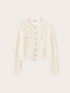 Cardigan in maglia traforata image number 4
