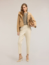 Parka corto misto cotone con cappuccio image number 0