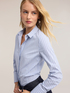 Camicia in popeline a righe image number 3