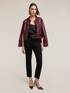 Pantaloni regular in punto milano image number 0