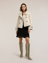 Cappotto caban in double misto lana image number 2