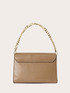 Borsa tracolla con catena e nottolino image number 2