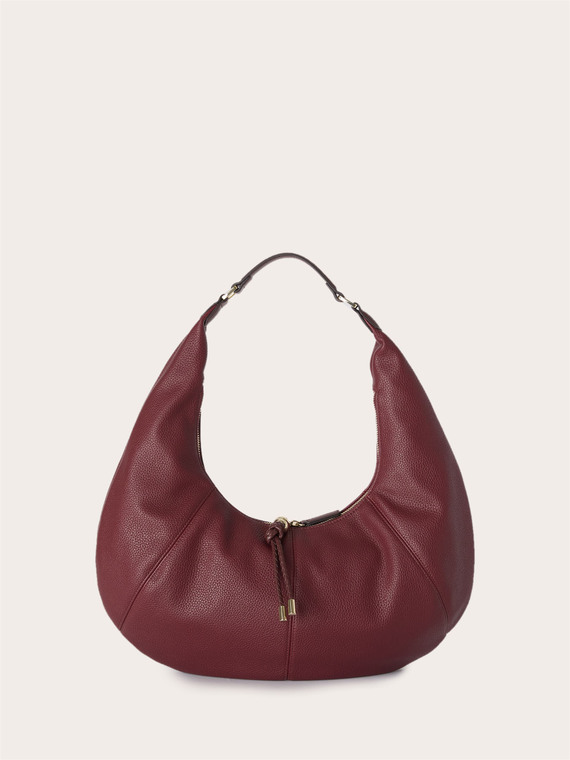 Borsa a tracolla hobo con nappine