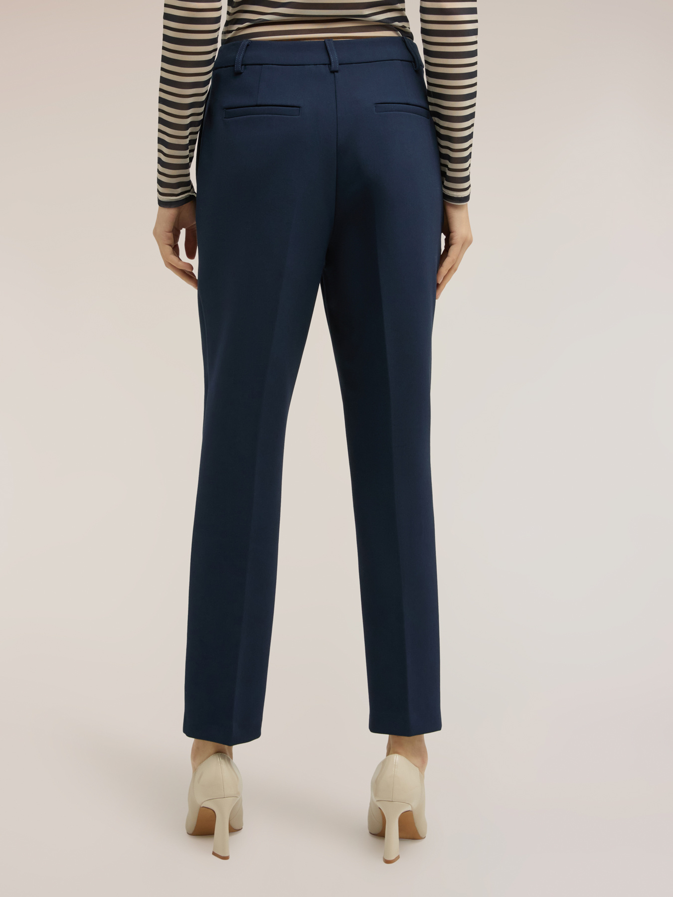Pantaloni regular in poliviscosa image number 2