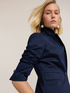 Blazer sartoriale in misto cotone image number 3