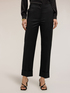 Pantaloni wide in tessuto tecnico misto cotone image number 0