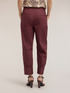 Pantaloni con polso in popeline image number 1