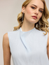 Blusa body in georgette fil coup&eacute; image number 3