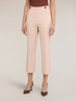 Pantaloni kick flare in cotone tecnico image number 0