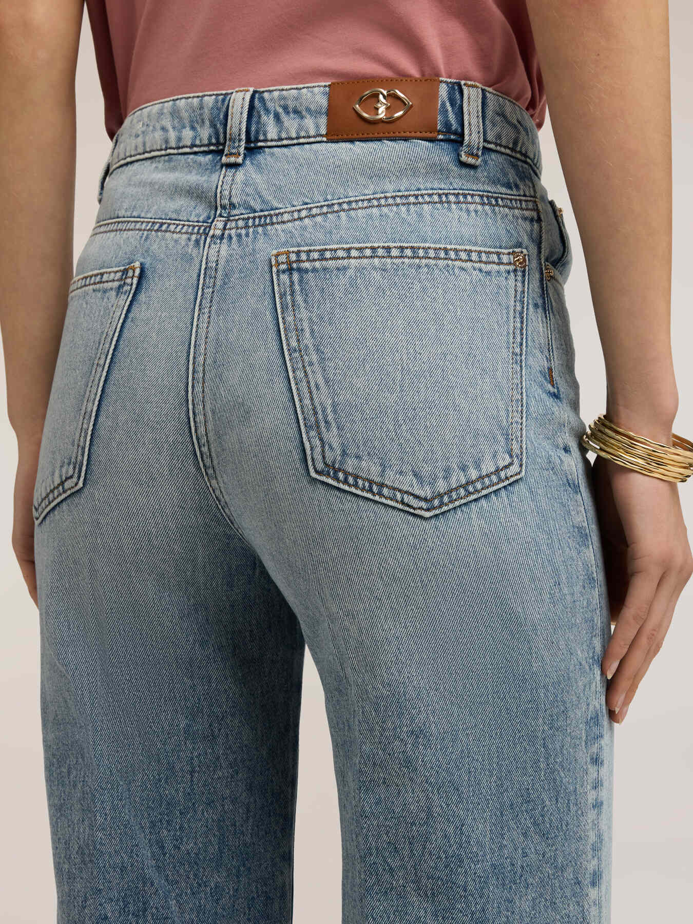 Jeans wide leg image number 3