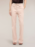 Pantaloni flare in gabardina image number 0