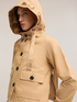 Parka corto misto cotone con cappuccio image number 3