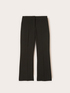Pantaloni cropped in cady cr&ecirc;pe image number 3