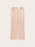 Pantaloni kick flare in cotone tecnico image number 4