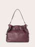 Borsa secchiello con coulisse e perle image number 2