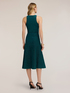 Vestito flare in maglia pliss&eacute; image number 1