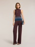 Maglia dolcevita con orlo lurex image number 3