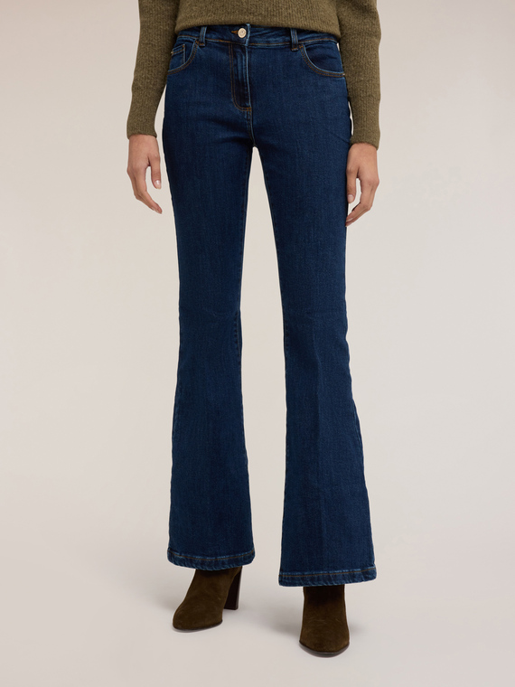 Jeans flare push-up Elle