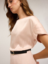 Blusa con maniche a petalo image number 0