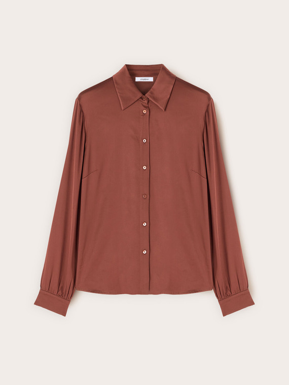Camicia in raso