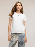 T-shirt in jersey con cuore in paillettes image number 0
