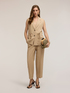 Gilet con coulisse in misto lyocell image number 2