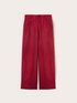 Pantaloni cropped in twill di cotone image number 4